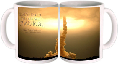 62% OFF on Shopkeeda The Destroyer Of Worlds Ceramic Mug 350 ml