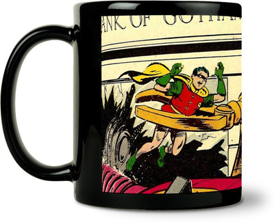 36% OFF on ShopMantra Batman In Action Ceramic Mug 300 ml