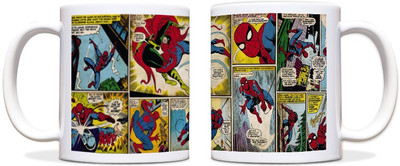 60% OFF on ShopMantra SpiderMan Comic Black Ceramic Mug 300 ml 60% OFF on ShopMantra SpiderMan Comic Black Ceramic Mug 300 ml