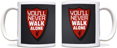 65% OFF on ShopMantra Liverpool Never Walk Alone Black Ceramic Mug 300 ml 65% OFF on ShopMantra Liverpool Never Walk Alone Black Ceramic Mug 300 ml