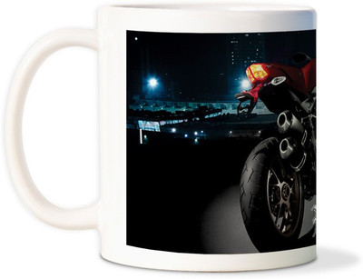 75% OFF on AMY Racer Bike Passioncoffee Ceramic Mug