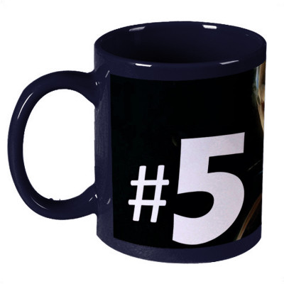 56% OFF on Amy Number 5 Dark Blue Ceramic Mug 330 ml 56% OFF on Amy Number 5 Dark Blue Ceramic Mug 330 ml