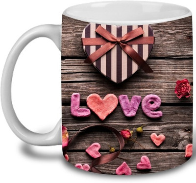 66% OFF on Future Eye Love Wooden Ceramic Mug 250 ml 66% OFF on Future Eye Love Wooden Ceramic Mug 250 ml