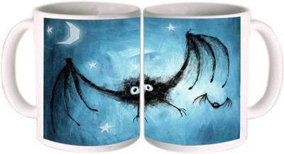 25% OFF on Shopkeeda Bats In Night Ceramic Mug 350 ml 25% OFF on Shopkeeda Bats In Night Ceramic Mug 350 ml
