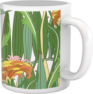 50% OFF on Tiedribbons Pure Vanity_Tru Concept_Love Barbie Pattern Ceramic Mug 325 ml