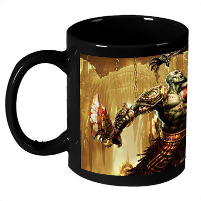 72% OFF on AMY Amazing 3d God Of War Super Punch Ceramic Mug