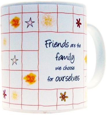 26% OFF on Everyday Gifts General Quote Gift For Friend are the Family Ceramic Mug 400 ml