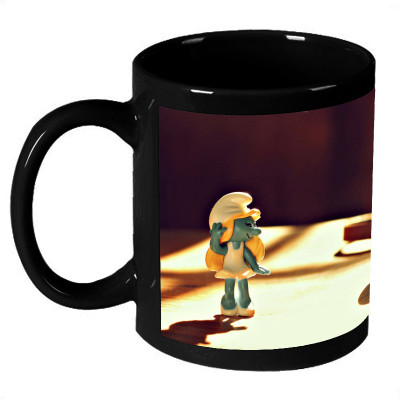 72% OFF on AMY Cute Smurfette Girl with Camera Ceramic Mug 325 ml 72% OFF on AMY Cute Smurfette Girl with Camera Ceramic Mug 325 ml