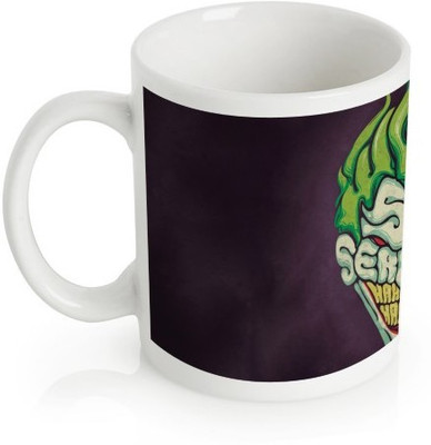 50% OFF on Webplaza Joker Smile Why So Serious 86 Ceramic Mug 350 ml