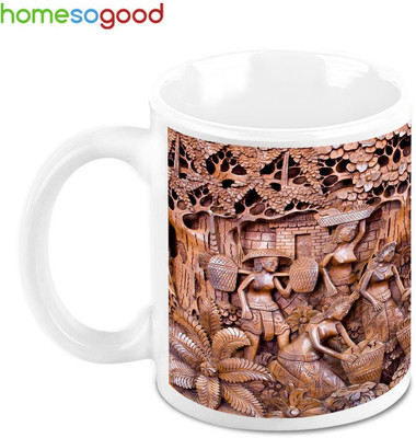 41% OFF on HomeSoGood Performing The Duty Ceramic Mug 325 ml 41% OFF on HomeSoGood Performing The Duty Ceramic Mug 325 ml
