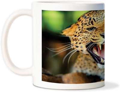 75% OFF on AMY Jaguar Animalcoffee Ceramic Mug