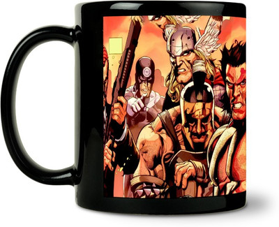 36% OFF on ShopMantra Superheroes Ceramic Mug 300 ml 36% OFF on ShopMantra Superheroes Ceramic Mug 300 ml