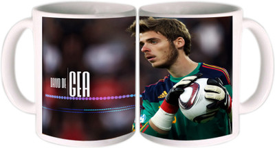25% OFF on Shopkeeda FIFA 2014 David De Gea Ceramic Mug 350 ml
