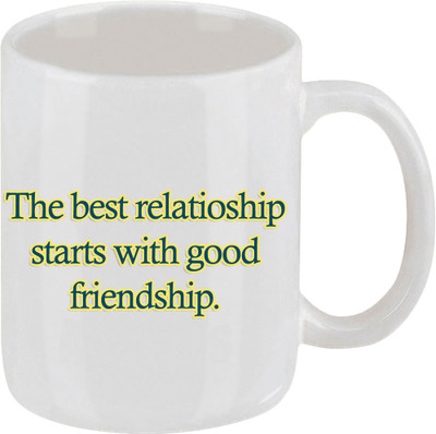 16% OFF on Ellicon Good Friendship Ceramic Mug