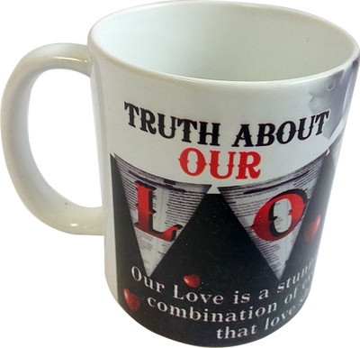 23% OFF on Aadi Shakti Truth About Our Love Coffee Ceramic Mug