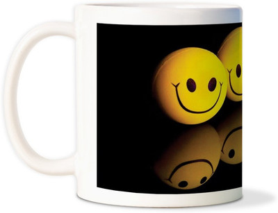 75% OFF on AMY Funny Smiley Emotionscoffee Ceramic Mug
