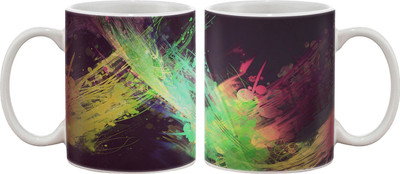 15% OFF on Artifa Colored Lights Pattern Porcelain, Ceramic Mug 350 ml 15% OFF on Artifa Colored Lights Pattern Porcelain, Ceramic Mug 350 ml
