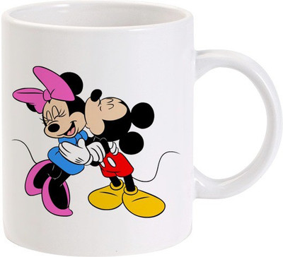 50% OFF on Lolprint Mickey Kissing Minnie Ceramic Mug 325 ml 50% OFF on Lolprint Mickey Kissing Minnie Ceramic Mug 325 ml