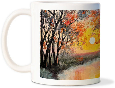 87% OFF on AMY Sunset Forest Ceramic Mug 87% OFF on AMY Sunset Forest Ceramic Mug