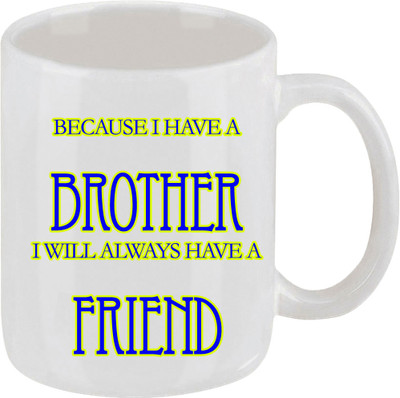 16% OFF on Ellicon 14 Because I Have A Brother Ceramic Mug