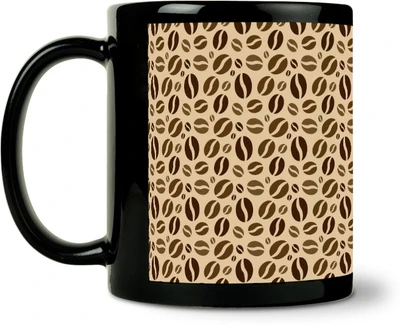 54% OFF on ShopMantra Coffee Beans Pattern Ceramic Mug 300 ml 54% OFF on ShopMantra Coffee Beans Pattern Ceramic Mug 300 ml