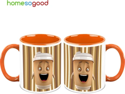 37% OFF on HomeSoGood You Want More QTY 2 Ceramic Mug 325 ml, Pack of 2 37% OFF on HomeSoGood You Want More QTY 2 Ceramic Mug 325 ml, Pack of 2