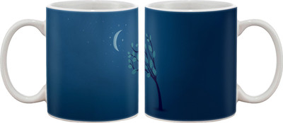 15% OFF on Artifa Tree In Moonlight Porcelain, Ceramic Mug 350 ml 15% OFF on Artifa Tree In Moonlight Porcelain, Ceramic Mug 350 ml