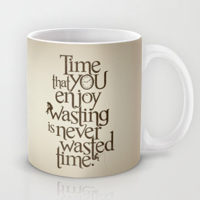 58% OFF on Astrode Wasting Time Ceramic Mug 325 ml