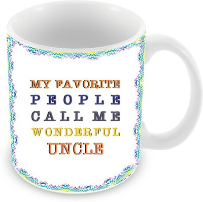10% OFF on Everyday Gifts Wonderful Uncle Ceramic Mug 325 ml