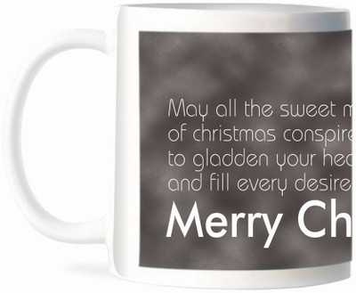 50% OFF on Refeel Gifts Merry Christmas SD -175 Ceramic Mug 325 ml