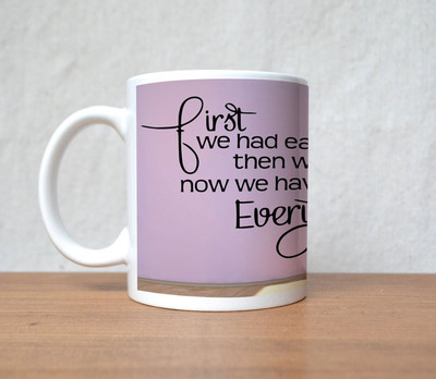 60% OFF on StyBuzz We Have Everything With Bed Porcelain Mug 300 ml 60% OFF on StyBuzz We Have Everything With Bed Porcelain Mug 300 ml