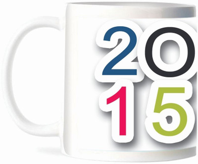 50% OFF on Refeel Gifts Happy New Year 2015 SD-186 Ceramic Mug 325 ml