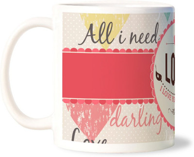 50% OFF on Lovely Collection I Love You Forever Ceramic Mug