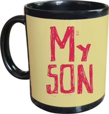 55% OFF on SajawatHomes My Son Black Coffee Ceramic Mug 350 ml 55% OFF on SajawatHomes My Son Black Coffee Ceramic Mug 350 ml