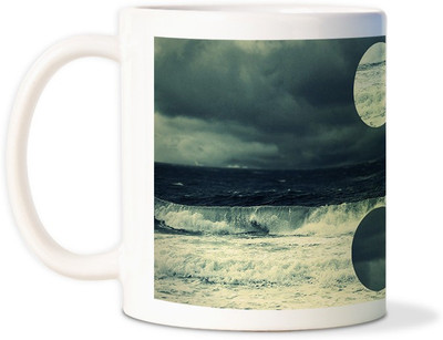 83% OFF on Amy Positive Vibes Moon Coffee Ceramic Mug