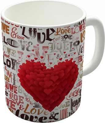 46% OFF on Go Right Love Ceramic Mug