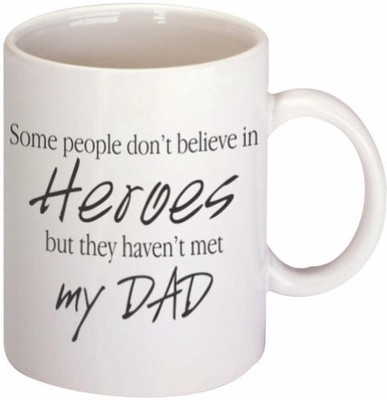 45% OFF on Printland Heroitic Father's Day Ceramic Mug 350 ml 45% OFF on Printland Heroitic Father's Day Ceramic Mug 350 ml