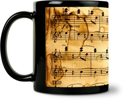 36% OFF on ShopMantra Printted Music Theory Ceramic Mug 300 ml