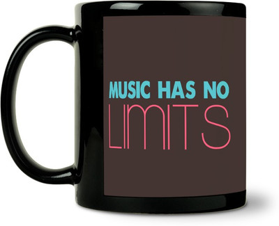 36% OFF on ShopMantra Music Has No Limits Ceramic Mug 300 ml