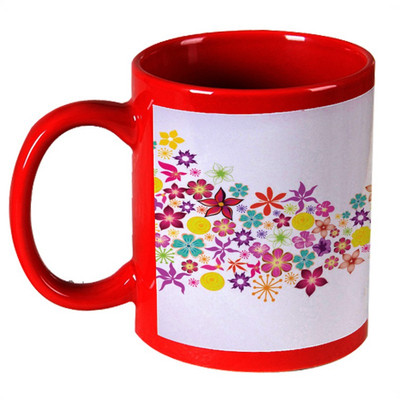 56% OFF on AMY Beautiful Color Butterfly Happy Holi Design Red Ceramic Mug 325 ml 56% OFF on AMY Beautiful Color Butterfly Happy Holi Design Red Ceramic Mug 325 ml
