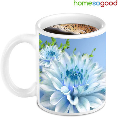 41% OFF on Home So Good Stylish Butterfly Cute Coffee Ceramic Mug 280 ml