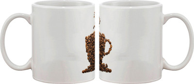 15% OFF on Artifa Made From Coffee Beans Porcelain, Ceramic Mug 350 ml 15% OFF on Artifa Made From Coffee Beans Porcelain, Ceramic Mug 350 ml