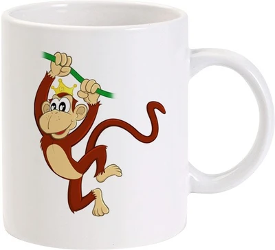 40% OFF on Lolprint Swinging Monkey Ceramic Mug 325 ml 40% OFF on Lolprint Swinging Monkey Ceramic Mug 325 ml