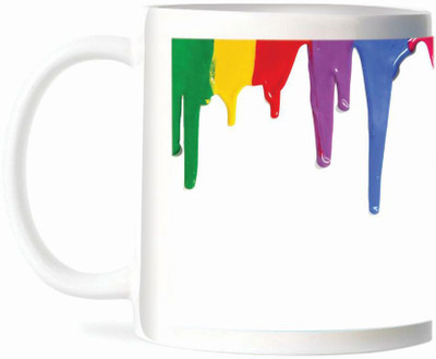 50% OFF on Refeel Gifts Holi-Colour Of Joy & Happiness Ceramic Mug 325 ml