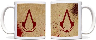 65% OFF on ShopMantra Assassin's Creed Logo Black Ceramic Mug 300 ml