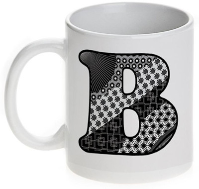 63% OFF on Mugwala B Alphabet Name Ceramic Mug 350 ml 63% OFF on Mugwala B Alphabet Name Ceramic Mug 350 ml