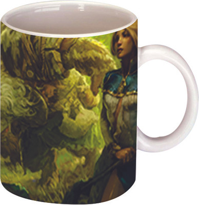 50% OFF on Printland Walking Lady Ceramic Mug 350 ml 50% OFF on Printland Walking Lady Ceramic Mug 350 ml