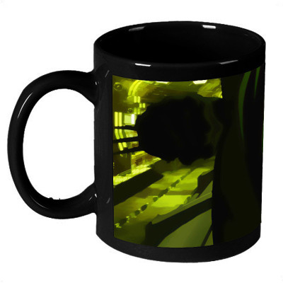 72% OFF on AMY Batman Fighting Cartoon Art Ceramic Mug