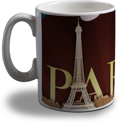 15% OFF on Artifa Paris Eiffel Tower Porcelain, Ceramic Mug 350 ml 15% OFF on Artifa Paris Eiffel Tower Porcelain, Ceramic Mug 350 ml