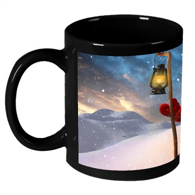 72% OFF on AMY Chirstmas Star Ceramic Mug 325 ml